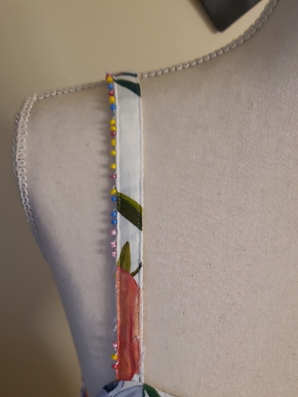 FARM Rio White Maxi Dress with Multi-Color Floral Print - Picture 3 of 7